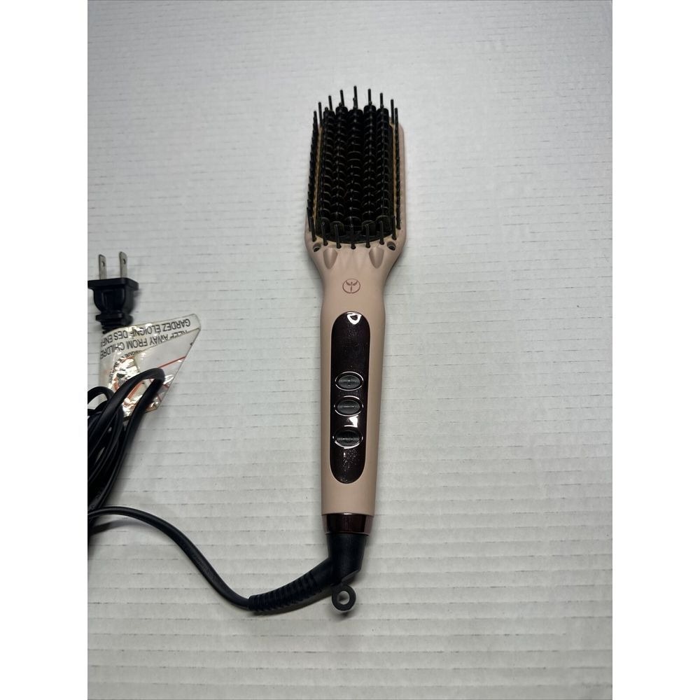 L'ange Le Vite Hair Brush Straightener Pink Blush Lange Thermal Ion Ceramic
